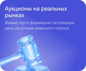 Аукционы на реальных рынках